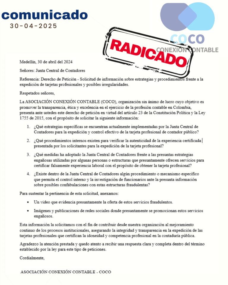 COMUNICADO FRAUDES TP
