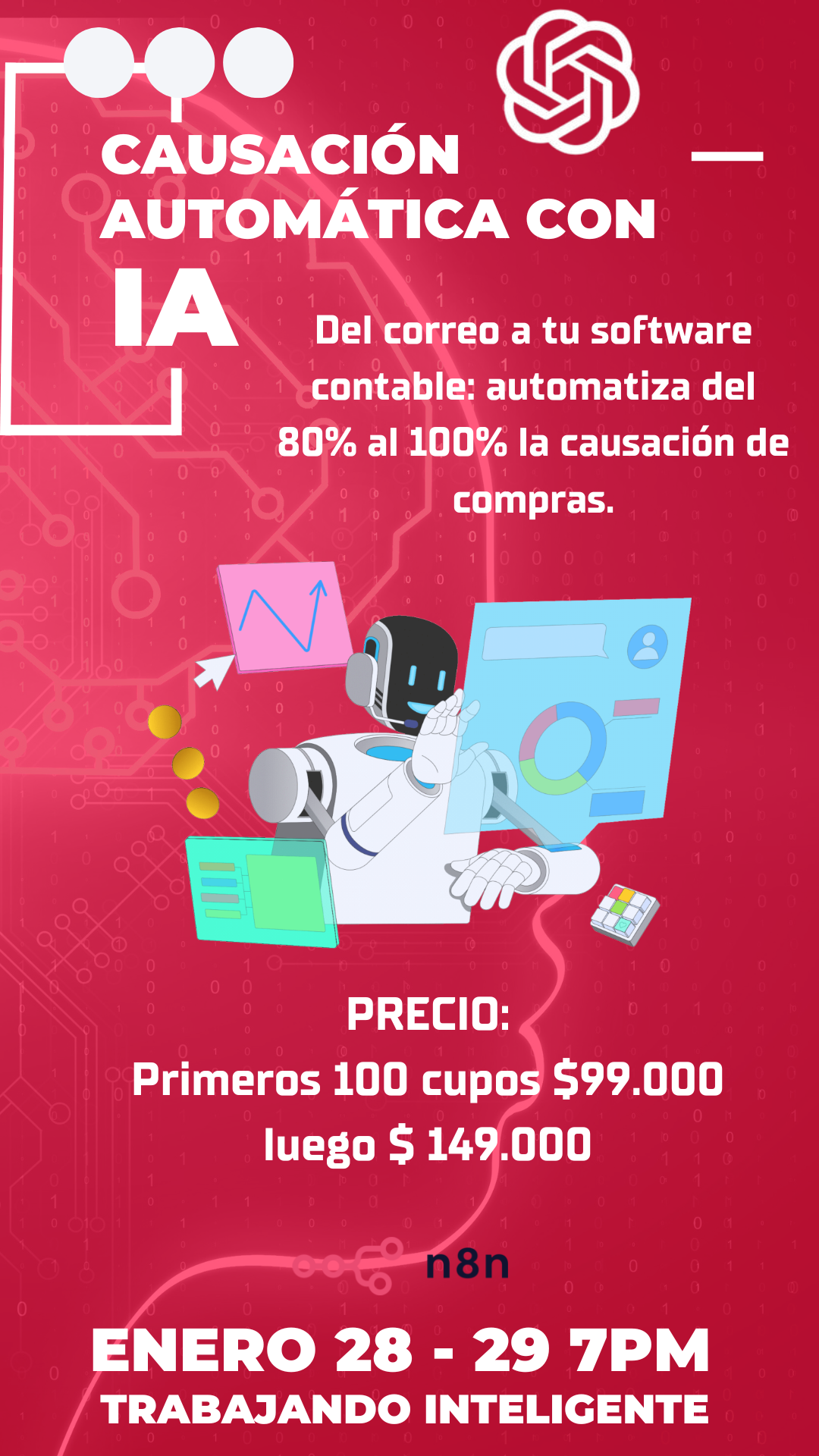 Causación automática de facturas con IA